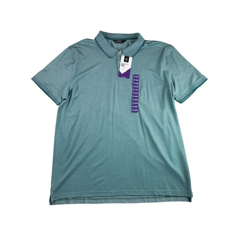 Members Mark Cotton Stretch Crew Neck Shirt - 2X - NWT